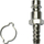 Lidhës i shpejtë Stanley 166573XSTN, për tub 8x13 mm, metalik, ngjyrë argjendtë