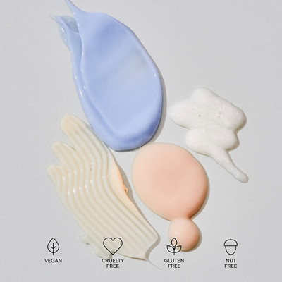 Set për fytyrë MÁDARA Botanic Activits, maskë eksfoliuese 17 ml + krem me vitamin C 15 ml + serum altrenativ retinol 15 ml + serum altrenativ niacinamide 15 ml