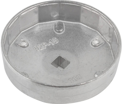 Çelës kupë për filter vaji Rockforce, 92mm, 15-këndësh, lidhje 1/2"