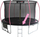 Mbulesë për trampolinë Lean Sport Sport Max, 8ft 2.44m, PVC PE, zi rozë