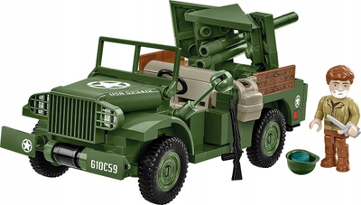Сет коцки КОБИ ГМЦ М6 Фарго 37 мм #3116, 230 делови, размер 1:35, повеќебоен