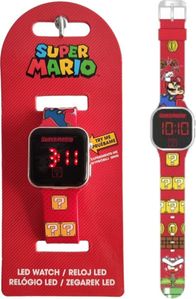 Ora dore për fëmijë Euroswan Super Mario, dixhitale, ekran 3.4cm, shumengjyrëshe