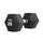 Hantel tiguar HEX, 20 kg, gome, i zi