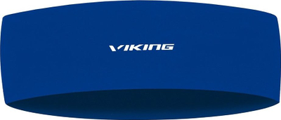 Shirit sportiv për kokë Viking Runway, material elastik, madhësi e vetme, blu