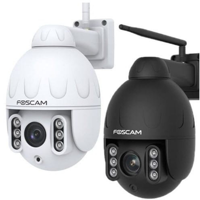 Kamerë sigurie Foscam SD4, 4MP, WiFi, e zezë