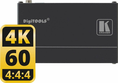 Ndalues HDMI Kramer 2x1 automatik, 4K 60Hz, Ultra HD, i zi