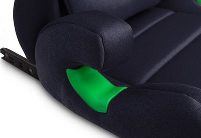 Sedilje makine Caretero NIMBUS I-SIZE, 100-150cm, ISOFIX, blu e errët