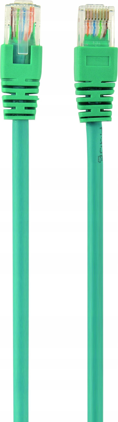 Мрежен кабел Gembird Patchcord Cat 6, 1.5 m, UTP, зелен