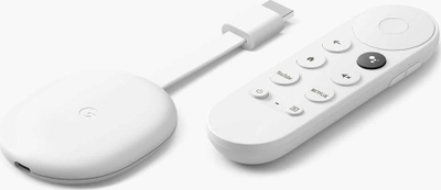 Qendër multimediale Google Chromecast 4.0 4K US + PL Adapter