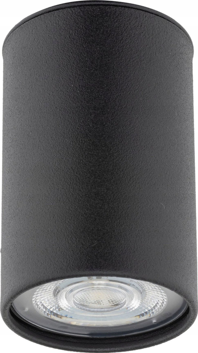 Spote tavani TK Lighting TOP 5764, GU10, sipërfaqësor, i zi
