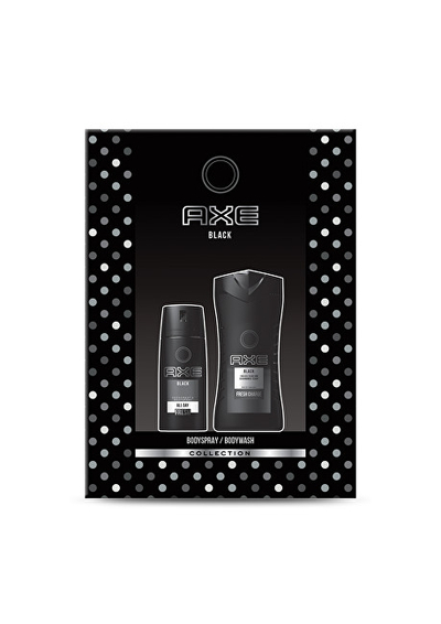 Set për dush Axe Black, xhel dushi 250 ml + deodorant 150 ml