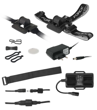 Lampe Biciklete Force Glow3 1000lm USB Zeze 45603