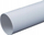 Tub ventilimi Awenta EKO125 05, Ø125mm, gjatësi 0.5m, i bardhë