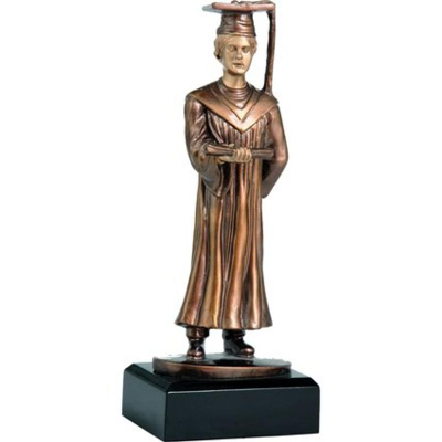 Trofe diplomimi Victoria Sport Cast RF2271, 23cm, ngjyrë bronzi