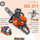 Sharrë me zinxhir Oleo-Mac GS 371, 2.6 HP, 35.2 cm³, 33 cm