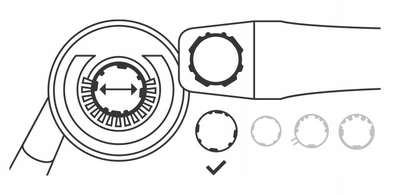 Kapak thithës pluhuri Bosch Pro Keyless Small, për mulli këndi GWS, për disqe 115 mm 125 mm, gri