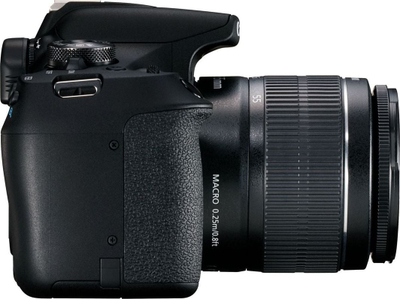 Aparat fotografik DSLR Canon EOS 2000D, 24.1MP, objektiv 18-55mm, i zi