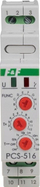 Rele kohore F&amp;F PCS-516DC, 0.1s deri 576 orë, 9–30V DC, gri