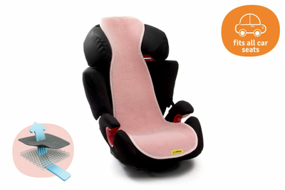 Jastëk ftohës për karrige auto AeroMoov Blossom, grupi 2, teknologji 3D, rozë