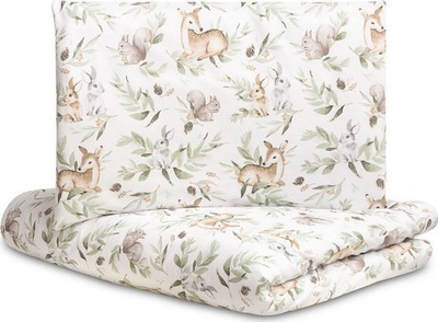 Set posteqesh Sensillo Bedding Little Deer, 100x135 cm, pambuk, shumëngjyrësh