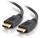 Kabllo HDMI C2G 50610, High Speed me Ethernet, 2.4m, e zezë