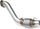 Downpipe RM Motors BMW F20 F21 F30 F31 N13, inox, 76mm, argjendt