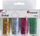 Gliter dekorativ Titanium Brokat, set 4x10g, shumëngjyrësh