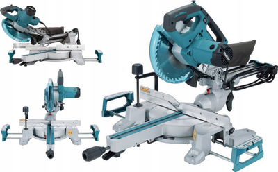 Sharrë me prerje të pjerrët Makita LS0816F, 216mm, rrëshqitëse, 240V