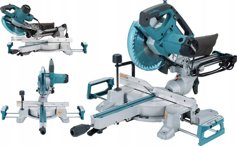 Sharrë me prerje të pjerrët Makita LS0816F, 216mm, rrëshqitëse, 240V