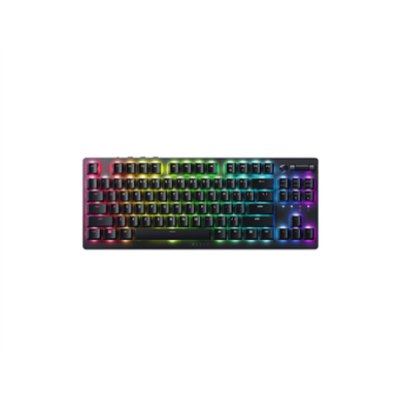 Tastierë gaming Razer DeathStalker V2 Pro Tenkeyless, wireless, profil i ulët, e zezë me RGB