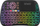 Tastierë pa tela Savio KW-04, mini, RGB, e zezë