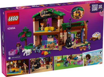Lodër LEGO Friends Farm and Stable for Pony 42654, sete ndërtimi, me stallë