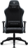 Karrige gaming SENSE7 Spellcaster, material tekstili, mbështetëse krahësh të rregullueshme, RGB, e zezë