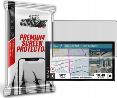Folje mbrojtëse matte GrizzGlass PaperScreen për Garmin Dezl LGV610