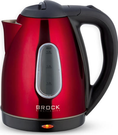 Ibrik elektrik Brock WK0603 RD, 1.8 L, i kuq