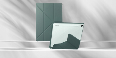Mbulesë tableti Samsung Galaxy Tab S10 Ultra me stand, jeshile