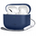 Заштитна кутија Tech-Protect Silicone за Apple AirPods Pro 3, силикон, за кутија за полнење, темно морско сина