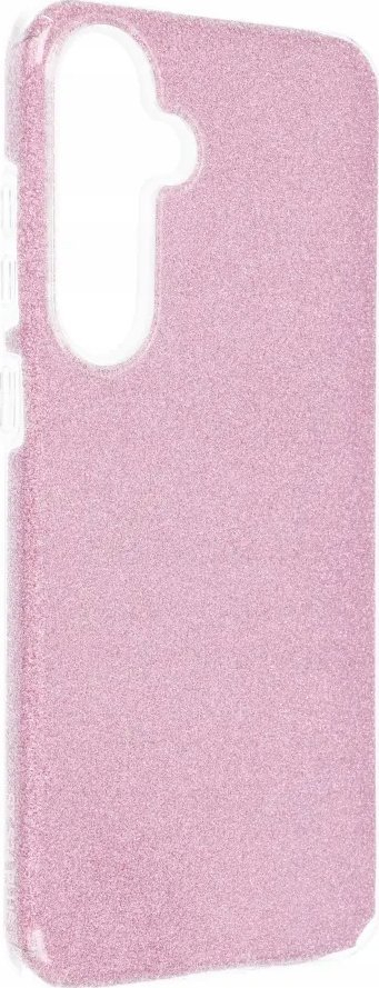 Futeri Shining për Samsung Galaxy S24 Plus, TPU PC, me shkëlqim, rozë