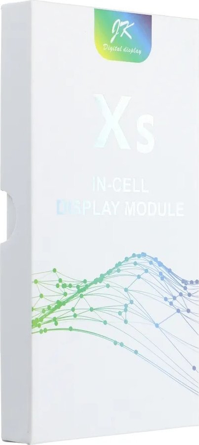 Ekran zëvendësues JK Incell për iPhone Xs, LCD me touch, i zi