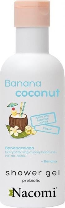 Xhel dushi për femra Nacomi Banana dhe Kokos 300ml