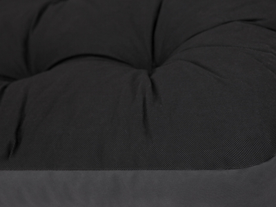 Shtrat për qen Hobbydog Mattress Destiny L, dyshek ortopedik, gri grafit