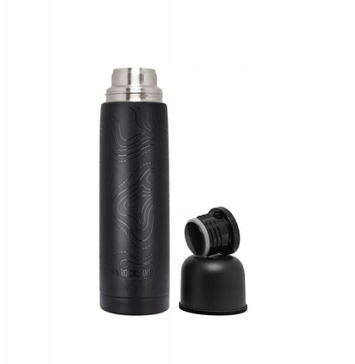 Termos HELIOS BLACK PRINT, 750ml, çelik inox, i zi