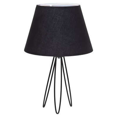 Llambë tavoline Livo Φ22x36Hcm (HM4708.01), zezë