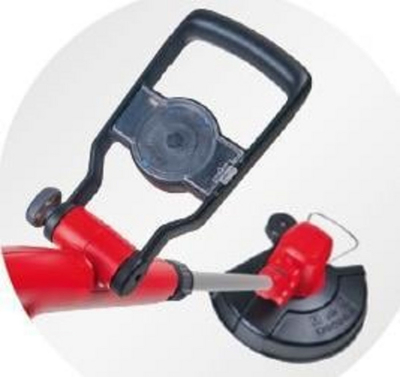 Prerëse elektrike bari Wolf-Garten Lycos E / 350T, e kuqe