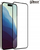 Xham mbrojtës Vmax Tempered Glass 9D për iPhone 16 Plus 15 Plus 6.7", 9H, kornizë e zezë