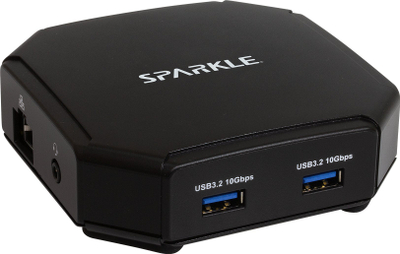 Stacion dokimi Sparkle USB4 Multi Port, 40Gbps, Power Delivery 85W, i zi