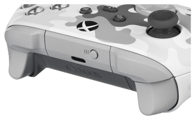 Gamepad Microsoft Xbox Wireless Controller Arctic Camo Special Edition, pa tela, gri