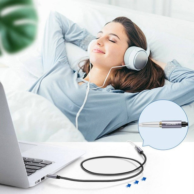 Kabllo audio Ugreen 3.5mm në 3.5mm, 2m, blu