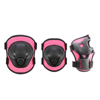Set mbrojtës Nils Extreme Protectors H110, madhësia XS, rozë e errët