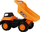 Kamion lodër JCB Dump Truck, 10", plastikë, shumëngjyrësh